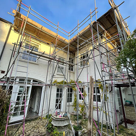Newmarket Scaffolding roof repair scaffolding